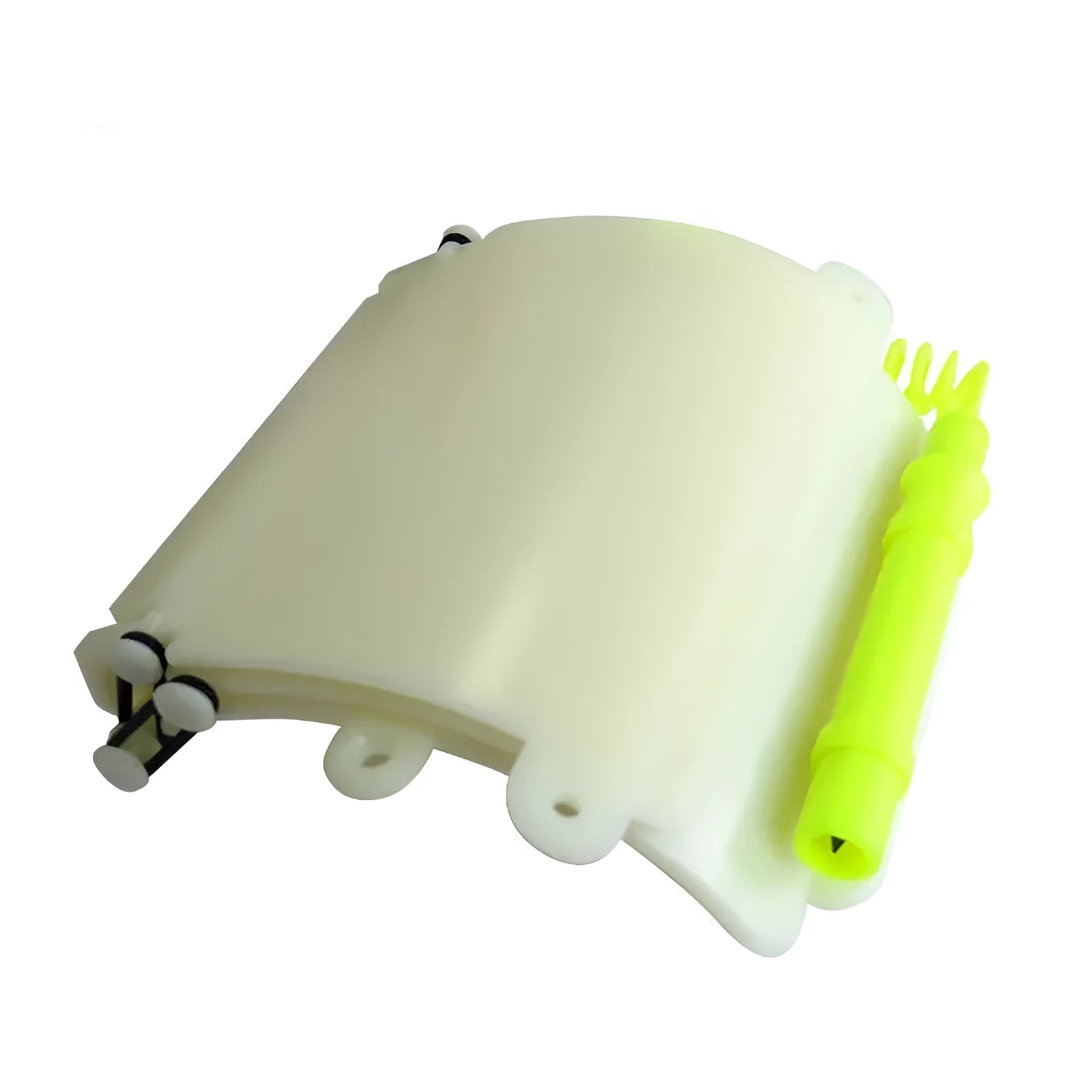 White luminous underwater diving wristboard with pencil and spare o-ring for scuba communication