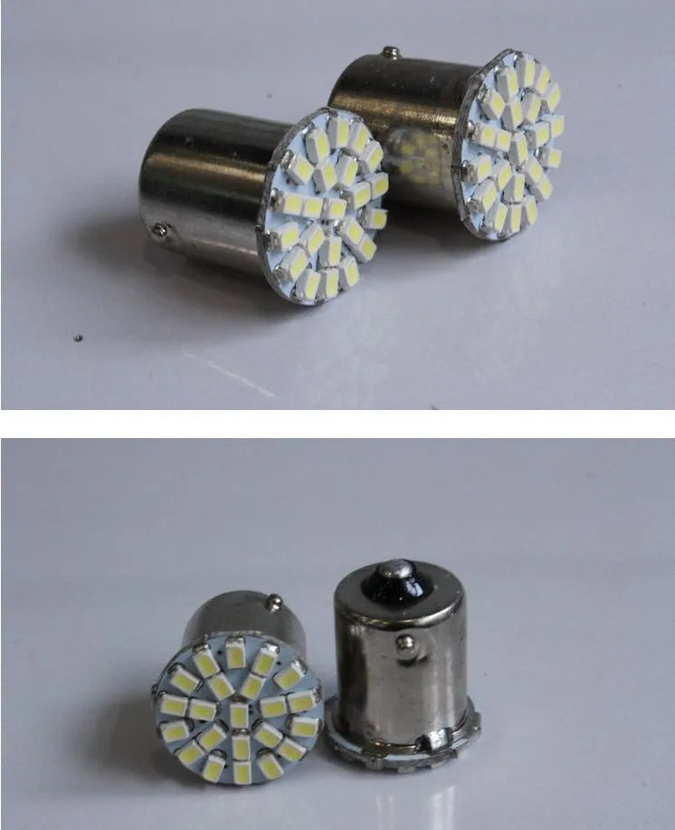 22-LED automotive light unit for car brake light, turn signal, and reversing lamp functions.