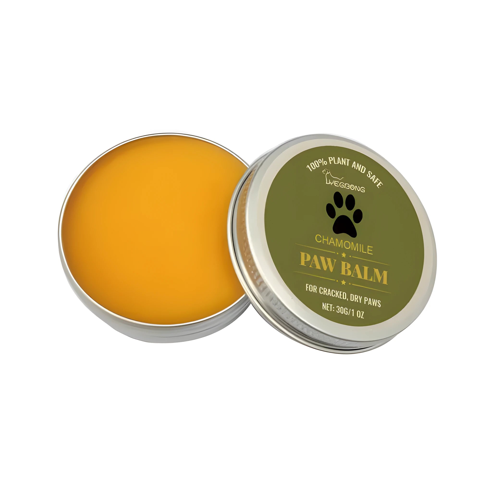 30g tin of cat and dog paw protection cream for dry cracked pads