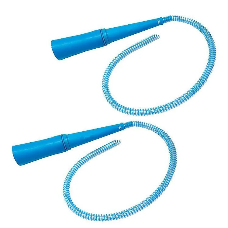 Suction pipe dust cleaning equipment with set of pipes and brush for interior cleaning