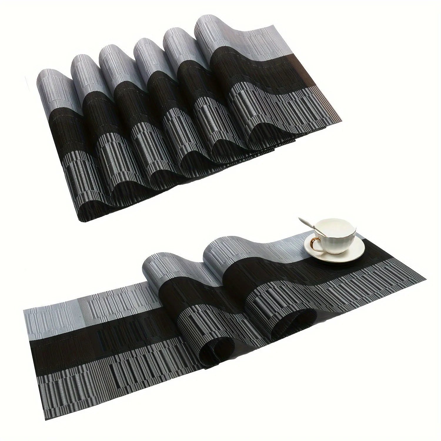 PVC kitchen sink mat in modern simplicity style with non-slip base