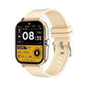 Custom dial smart watch with Bluetooth calling, 1.69inch IPS screen, zinc alloy frame, silicone strap, multiple colours