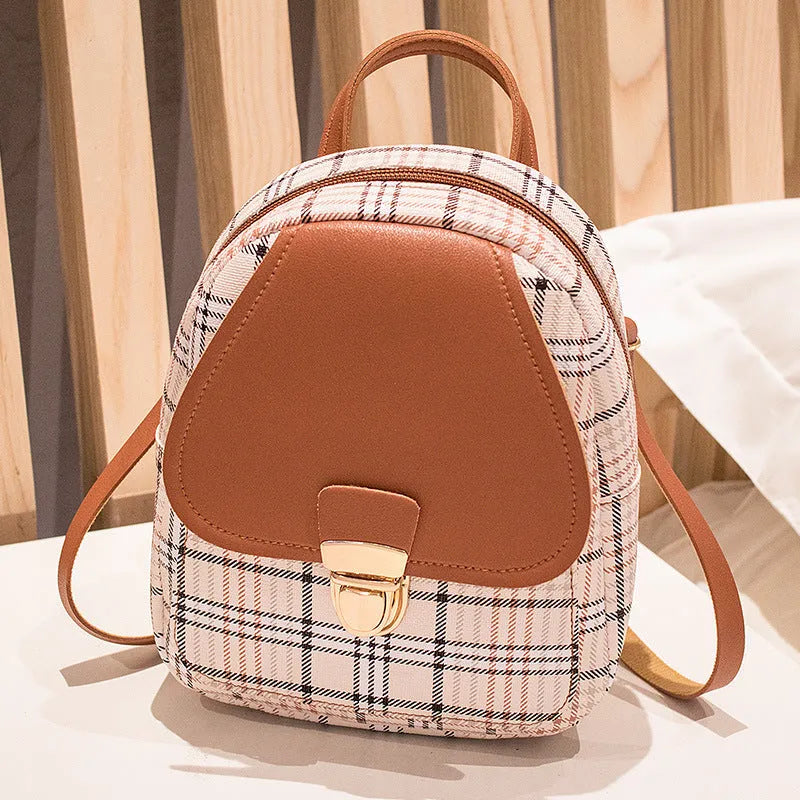 One shoulder diagonal phone bag in PU fabric shown in multiple colour options