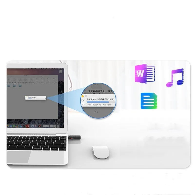 Black USB car FM Bluetooth transmitter for wireless music streaming to car stereo