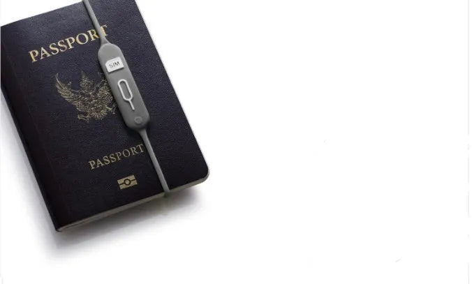 Silicone card holder showing open design with card storage positions in green grey colour
