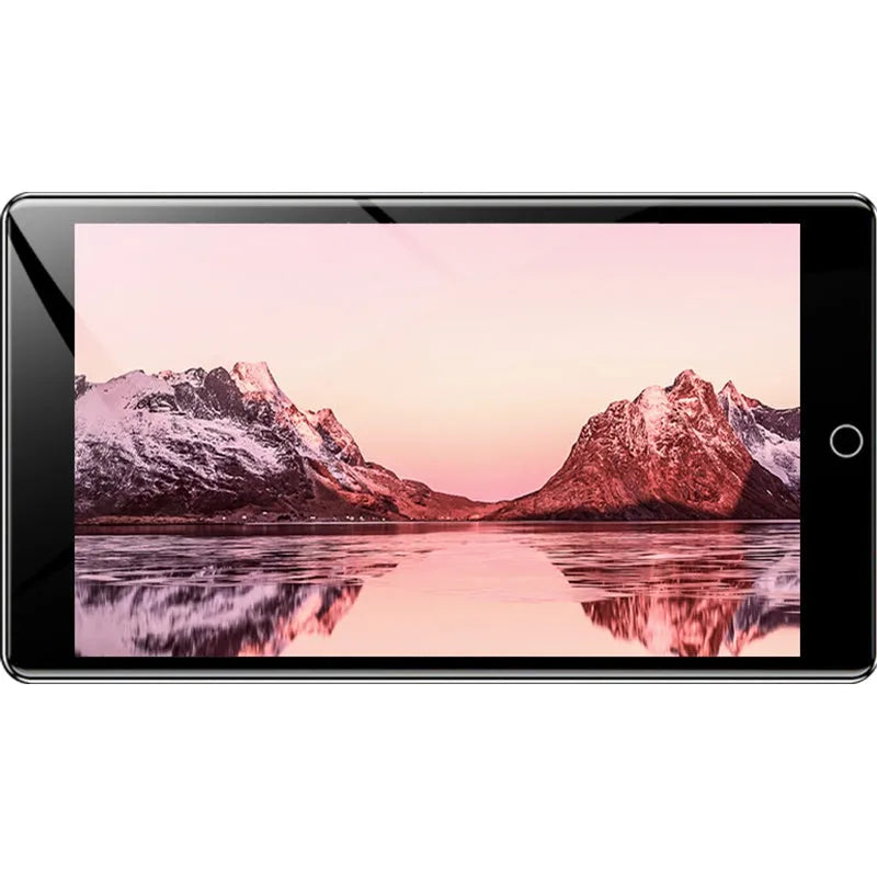 Black Ruizu H1 slim MP4 player with 4-inch touch screen showing media interface.
