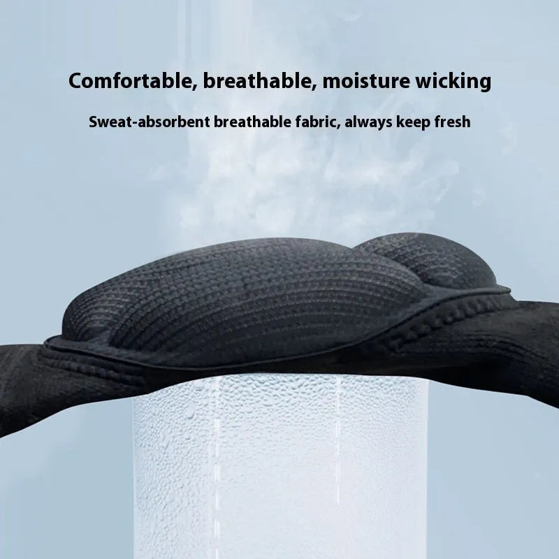 Black thick sponge kneepad for dance and volleyball protection