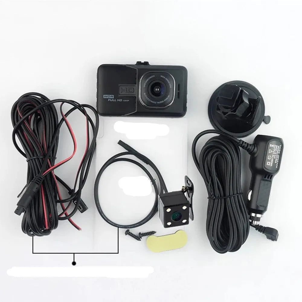 140 degree wide-angle portable mini driving recorder with 12MP sensor and compact 90x55x40mm size