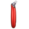 Black, gold, red or white electric blackhead extractor with vacuum suction nozzles