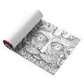 Acid tour colour painting book measuring 200mm in length for drawing and sketching