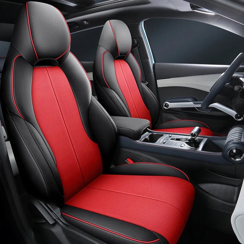 BYD Yuan PLUS car cushion cover in adventure green colour with 70x55cm dimensions