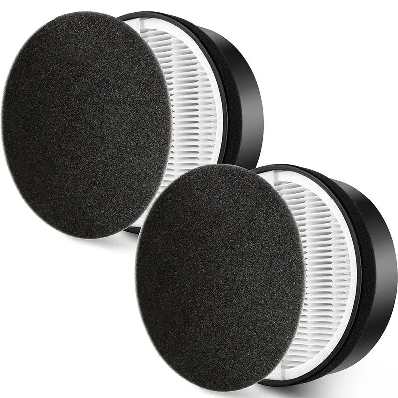 Levoit LV-H132 compatible replacement air purifier filter set with activated carbon screen and cotton pre-filter