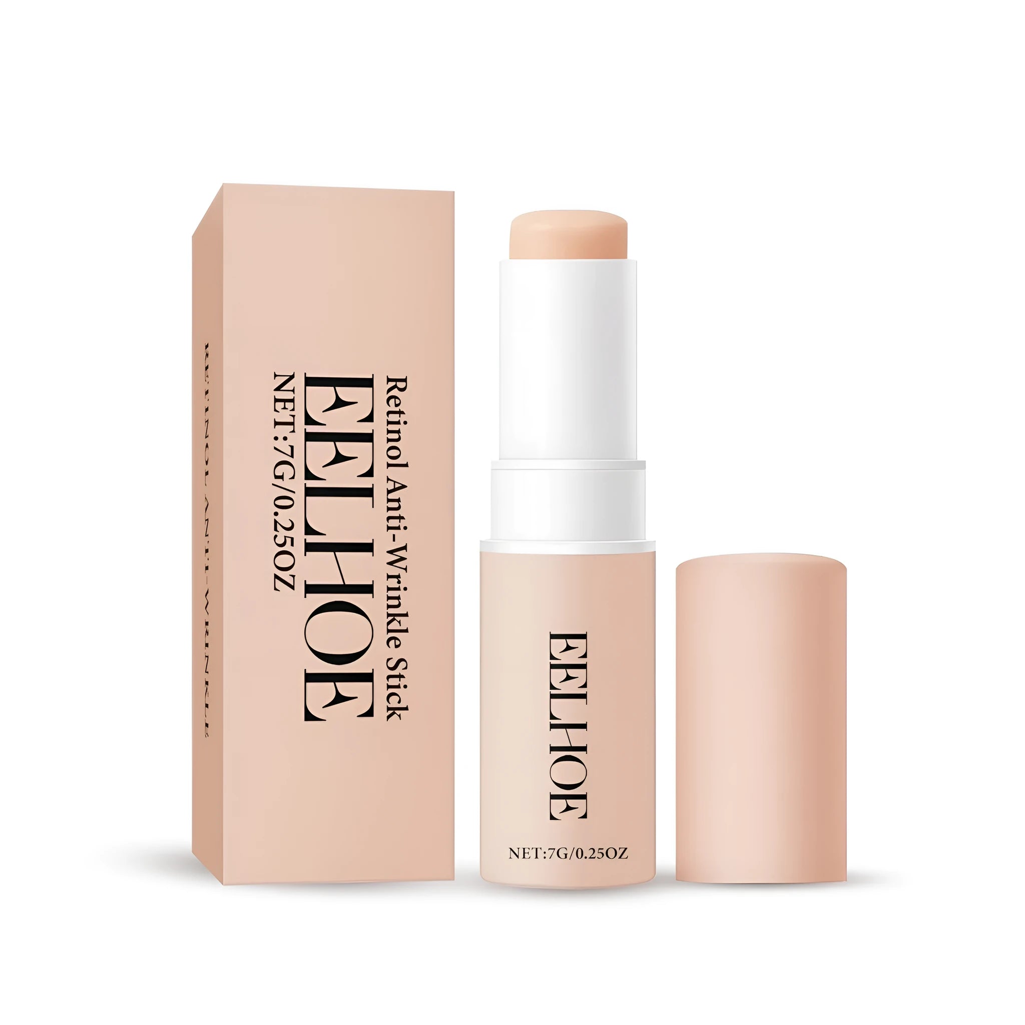 Retinol anti-wrinkle stick 7g with hyaluronic acid and vitamin E, twist-up design