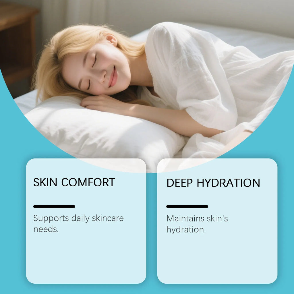 50g gentle hydrating body moisturising cream jar with Shanjinchehua and pyridoxine ingredients