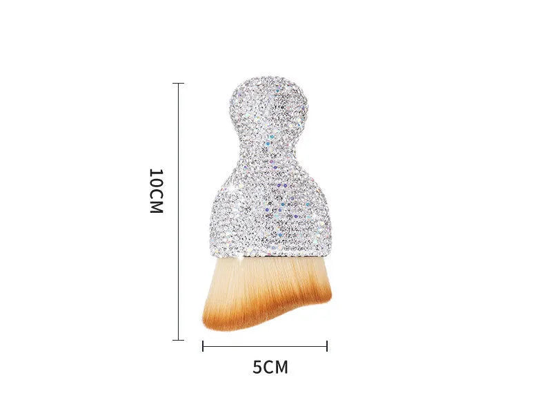 Car interior soft PVC cleaning brush for dashboard and air vent dust removal in three colour options