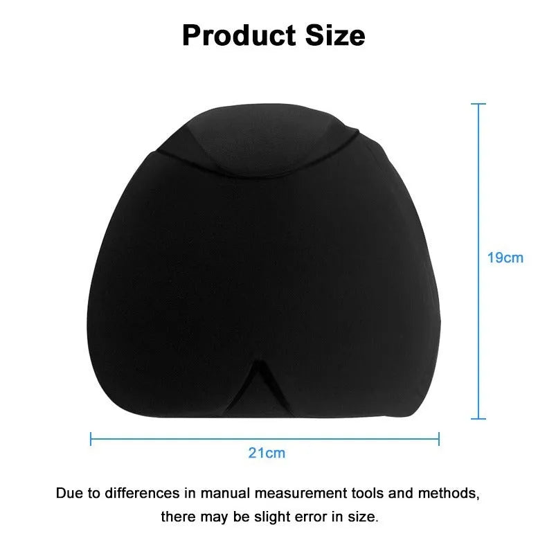 Solid colour cold compress cap in a fully enclosed design for head cooling therapy.