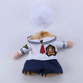Fashion minimalist sailor pet costume for cats and dogs in Sailor colour made from polyester