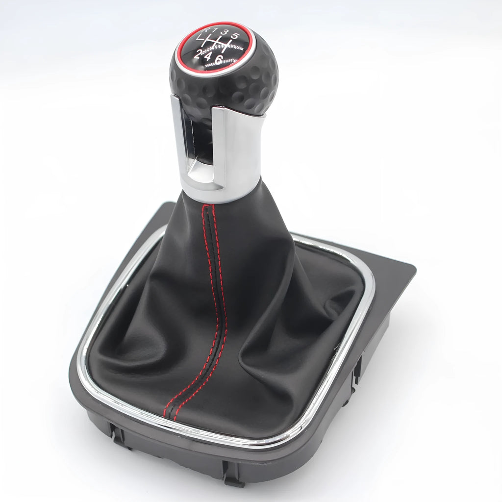 Volkswagen Golf manual transmission gear knob and leather dust boot replacement set