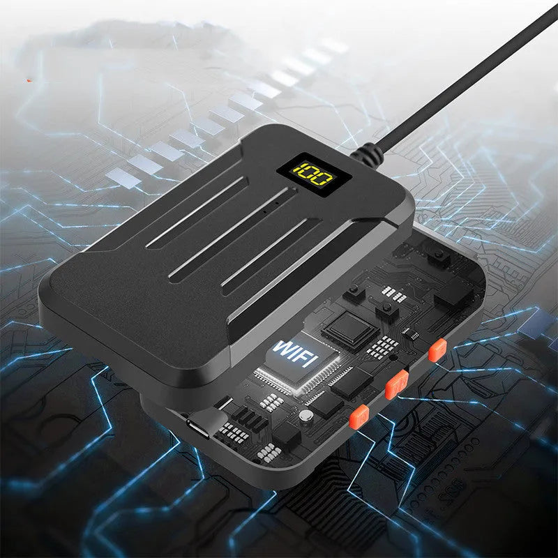 F300 wireless WiFi dual lens endoscope with 5.5mm and 8mm IP68 waterproof inspection cameras