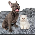 Bohemian style crystal velvet pet mat 40x60cm stain resistant dog urine pad in multiple colours