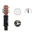 Black automatic chord device for folk guitar practice with two-chord function