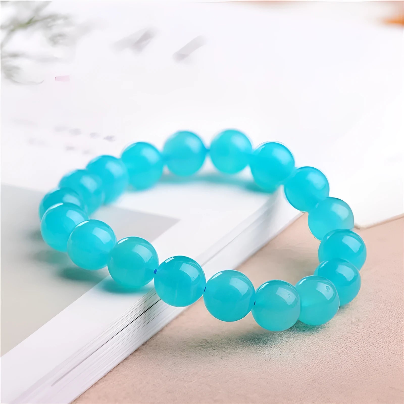 Grade 7A natural amazonite scattered beads in various sizes from 6mm to 13mm for DIY jewellery making
