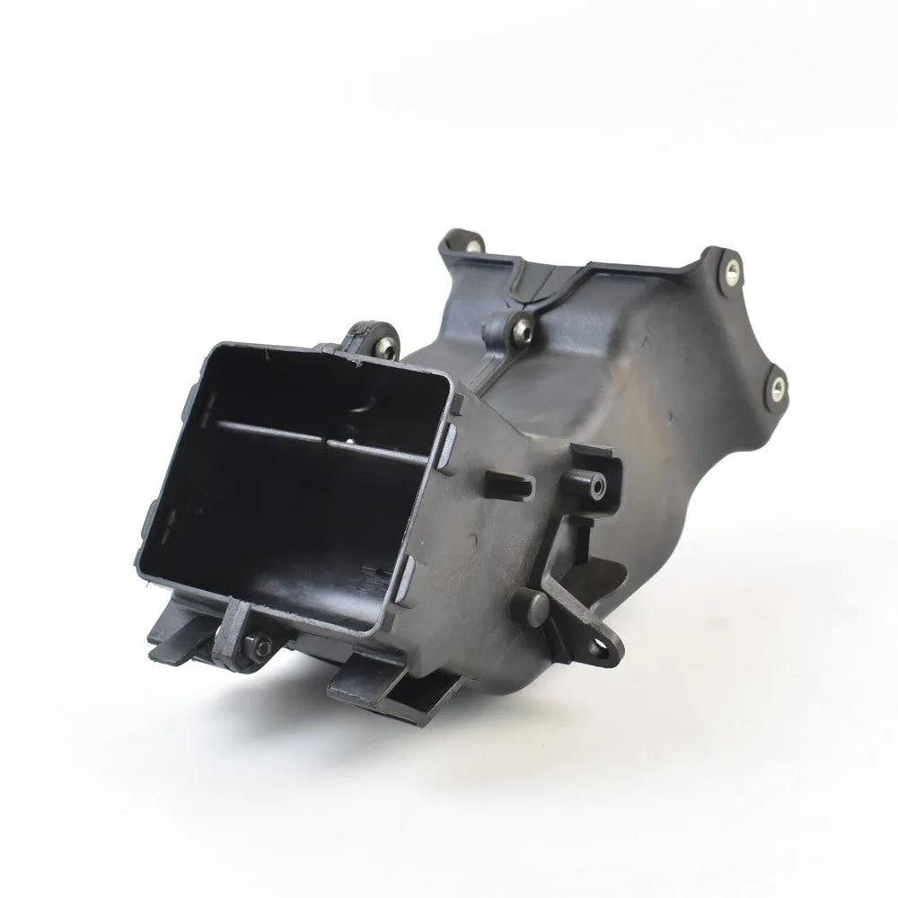 Black motorcycle ventilation pipe for Yamaha models measuring 280mm length