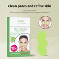 Pore acne cleanser strawberry nose strips 70g net content in black and green packaging