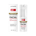 30g tube of lightweight sunscreen with titanium dioxide, hyaluronic acid, and Centella asiatica extract.