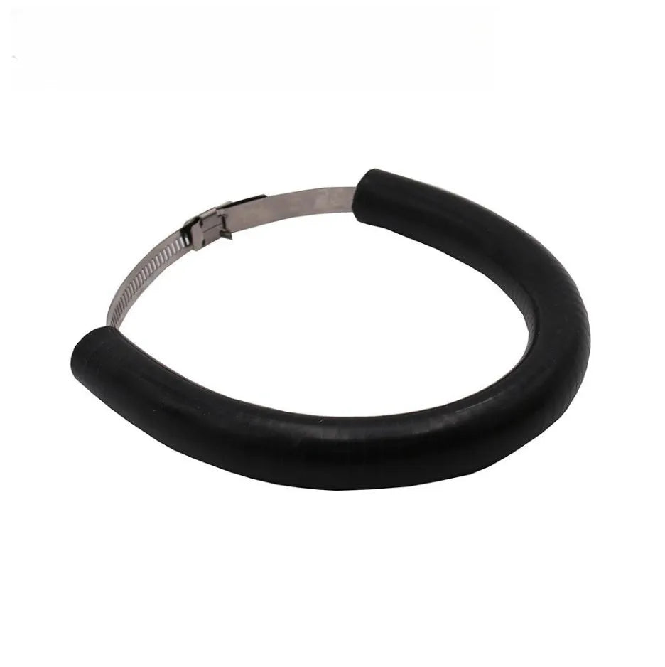 Universal motorcycle exhaust pipe anti-drop wring gasket in black blue orange colours