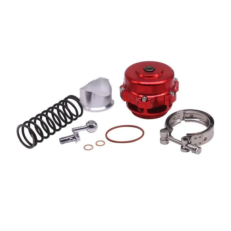 50mm aluminium alloy automotive blow-off valve in choice of six colours for turbo surge protection.