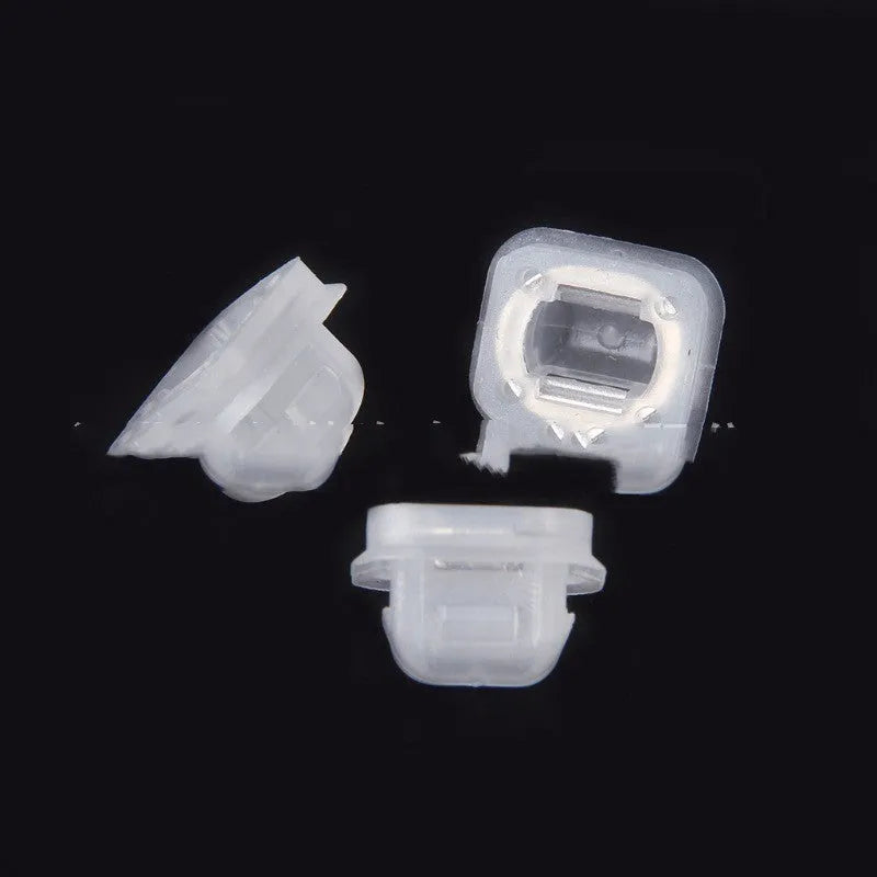 Plastic and metal interior fastener clips for BMW cars, pack of 100 pieces.