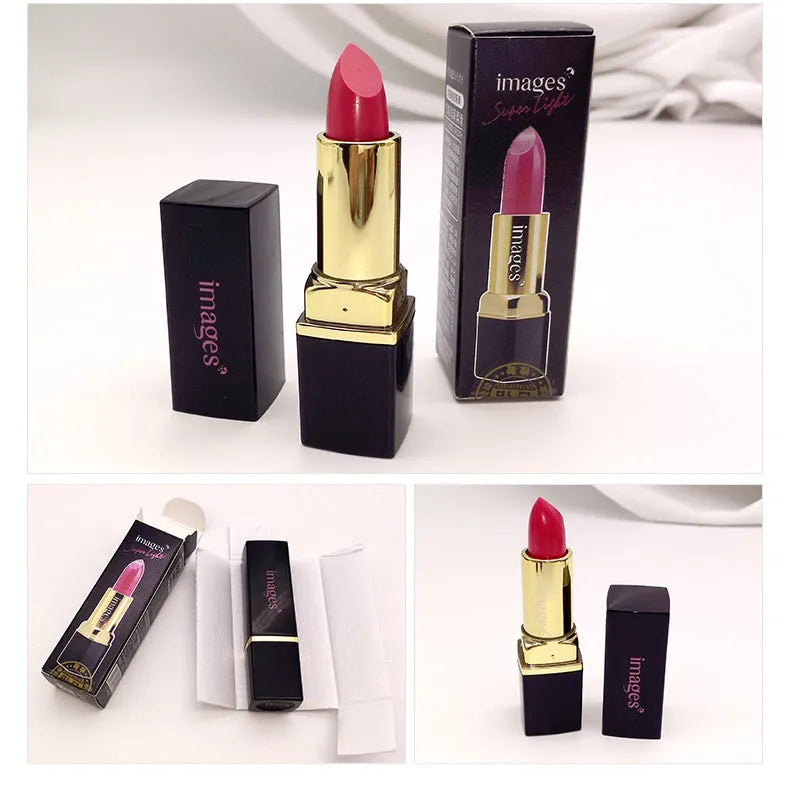 Lip gloss lipstick tube in choice of 10 colours including coral red and barbie pink, 3.8g net weight.