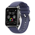 Multi-sport heart rate watch with colour touchscreen on a silicone wristband.