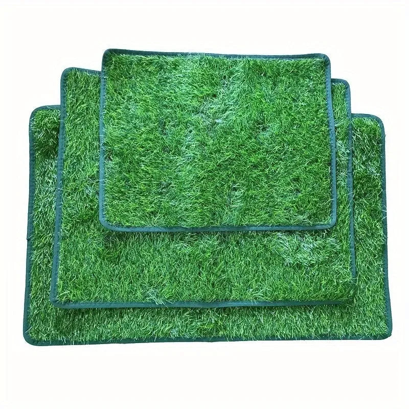 Artificial grass dog toilet training mat in three sizes for cats and dogs
