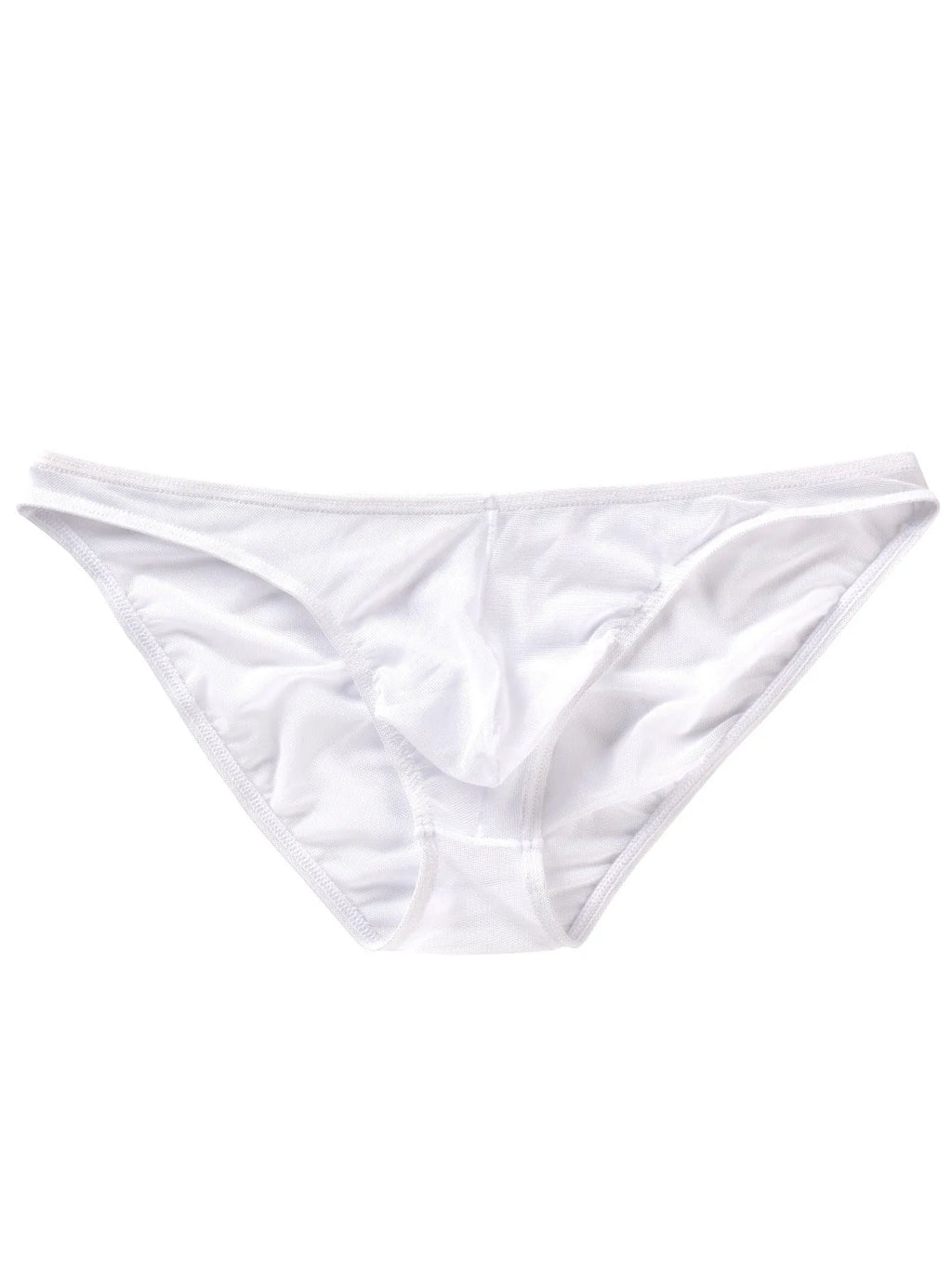 Men's black ice silk quick-drying shorts with low waist briefs style