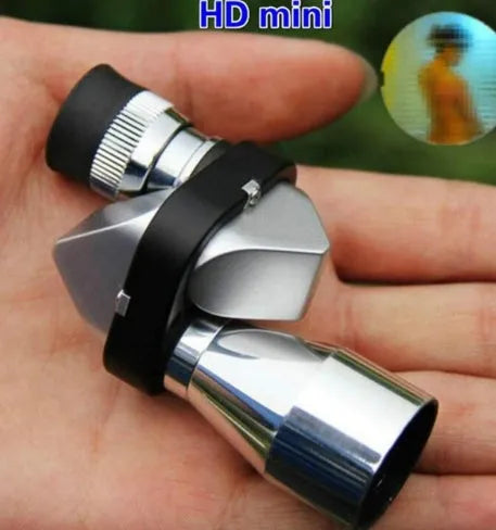 Aluminium alloy 8x monocular telescope with 20mm lens and foldable rubber eyecup