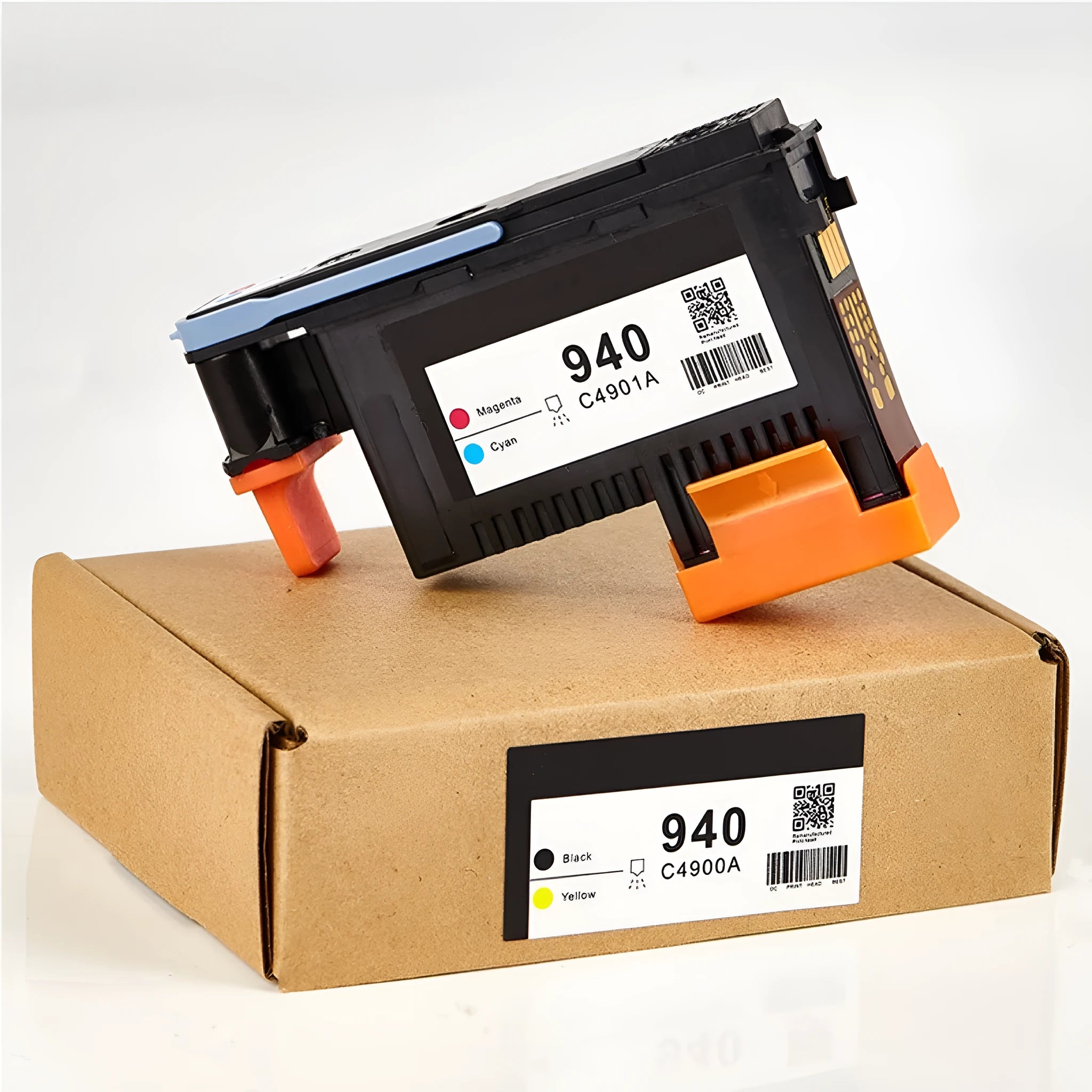 Compatible HP940 C4900A printing nozzle cartridge with black and yellow ink