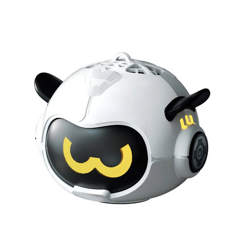 Mini Bluetooth speaker in white table design with call function for home and outdoor use