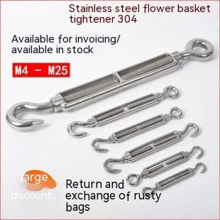 304 stainless steel security cable with double twist multi-strand construction showing flexible coiled form