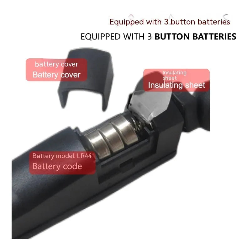 Golf putter laser aiming instrument accessory for putting practice and alignment training.