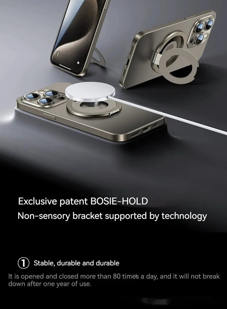 Creative magnetic transparent silicone phone case for Apple iPhone models
