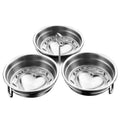 Mini stainless steel heart-shaped egg steamer for boiling and stewing eggs