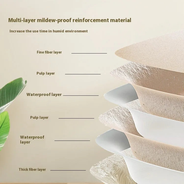 Brown disposable biodegradable cat litter box with waterproof design in three size options