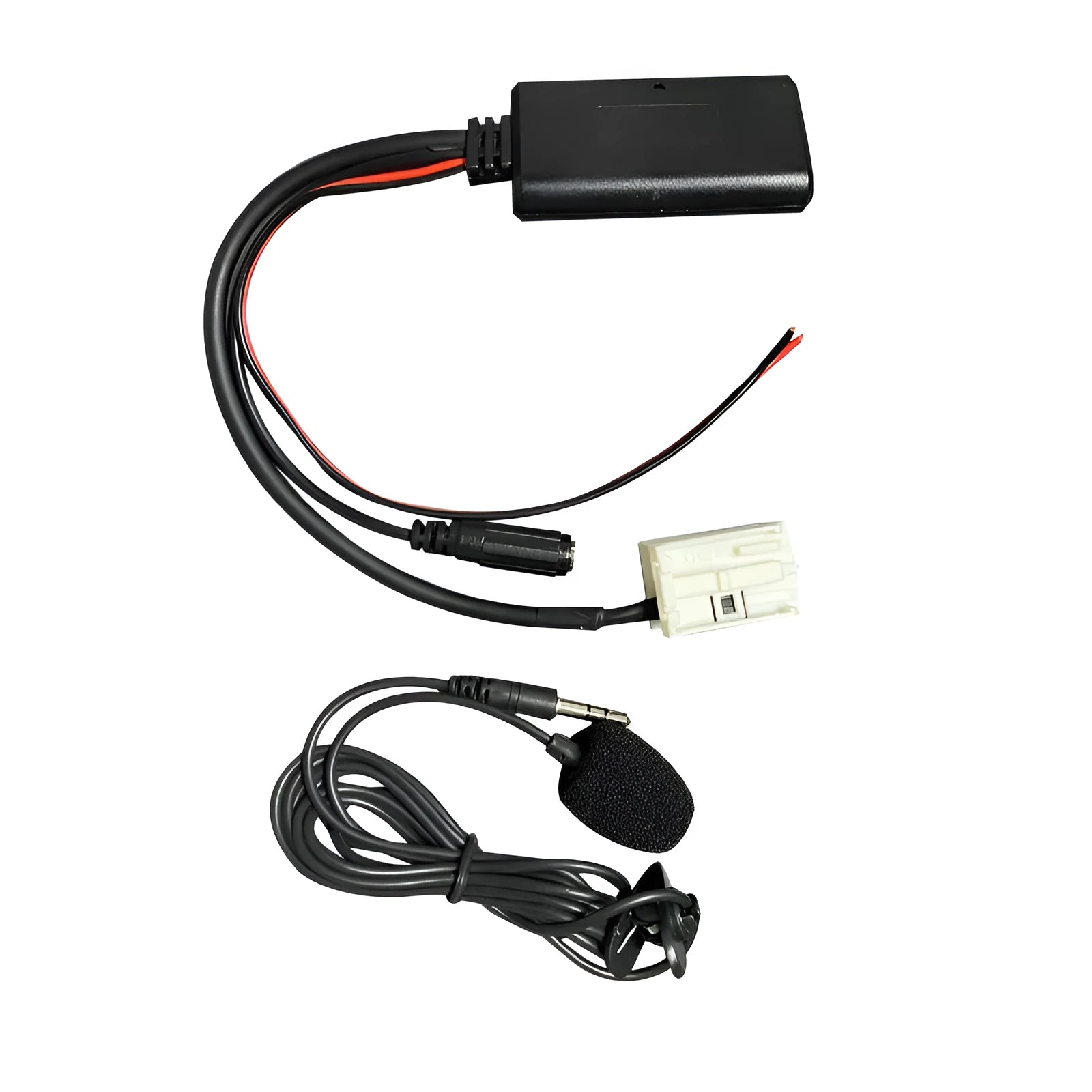 Citroen Peugeot car audio Bluetooth AUX cable kit for RD4 stereos with microphone.