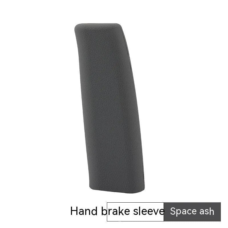 Universal silicone handbrake sleeve 12cm long in five colour options for vehicle gear lever