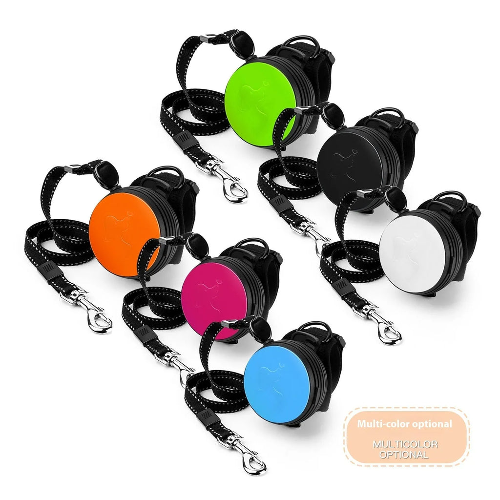 3 metre explosion-proof automatic retractable dog leash with holding hands handle in multiple colours.