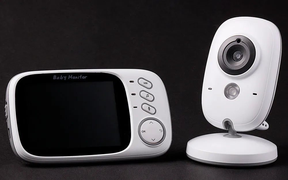 VB603 wireless baby monitor with camera unit and 3.2-inch colour LCD display screen