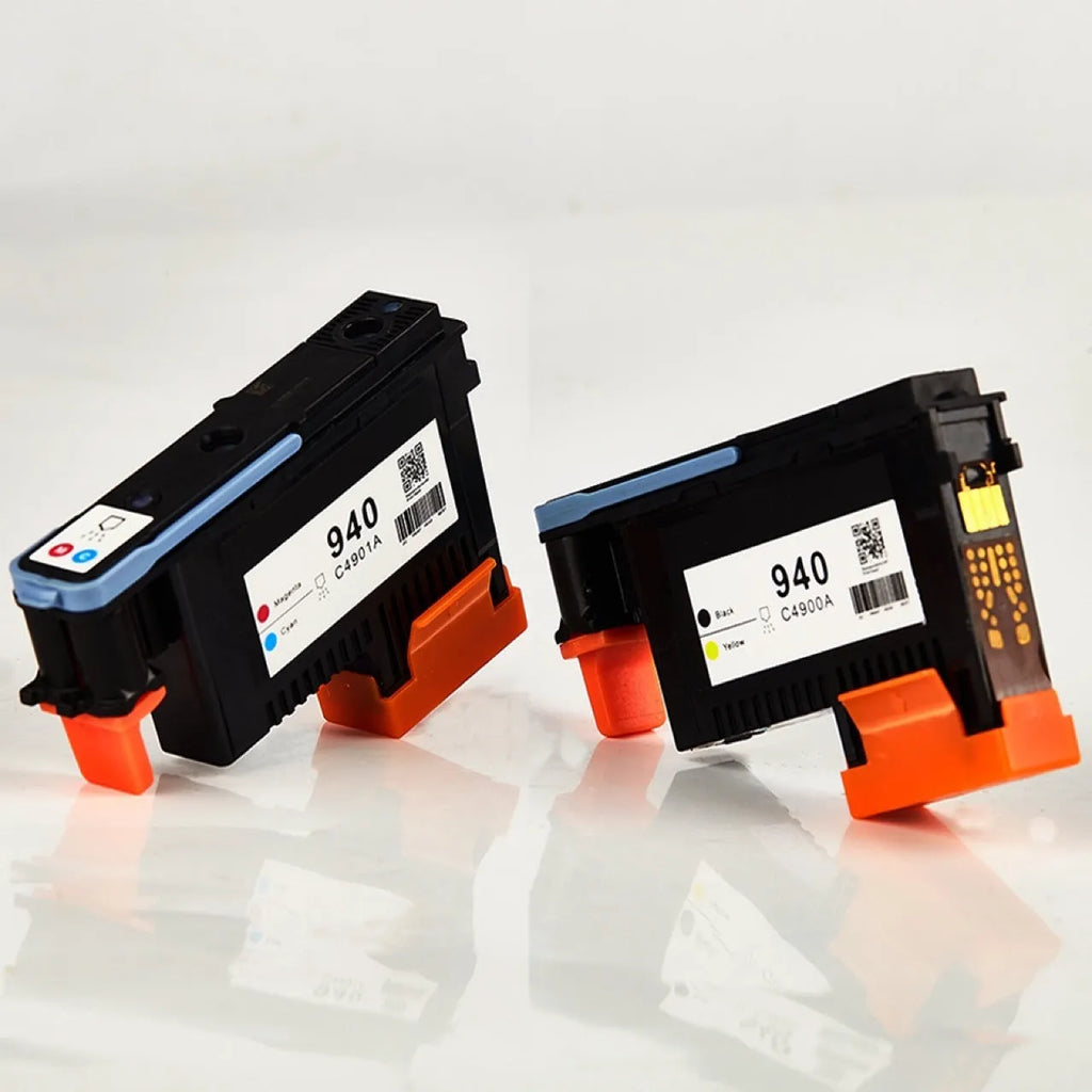 Compatible HP940 C4900A printing nozzle cartridge with black and yellow ink