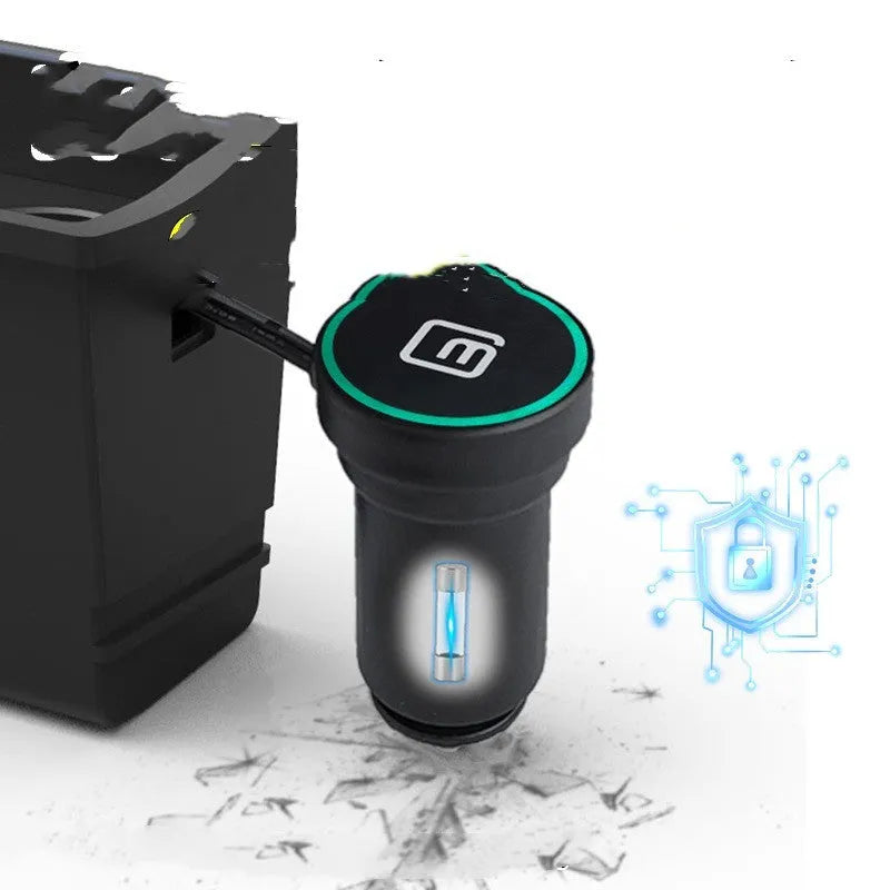 Lavida car charger with QC3.0 fast charge for cigarette lighter socket installation